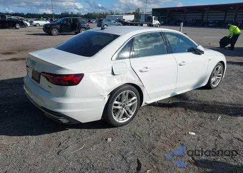 2022 Audi A4 Premium Plus 45 Tfsi S Line Quattro S Tronic from USA, damaged, VIN WAUEAAF45NN012090